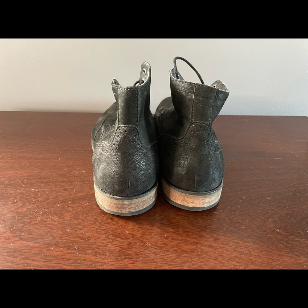Aldo Black Suede Boots - Picture 4 of 6